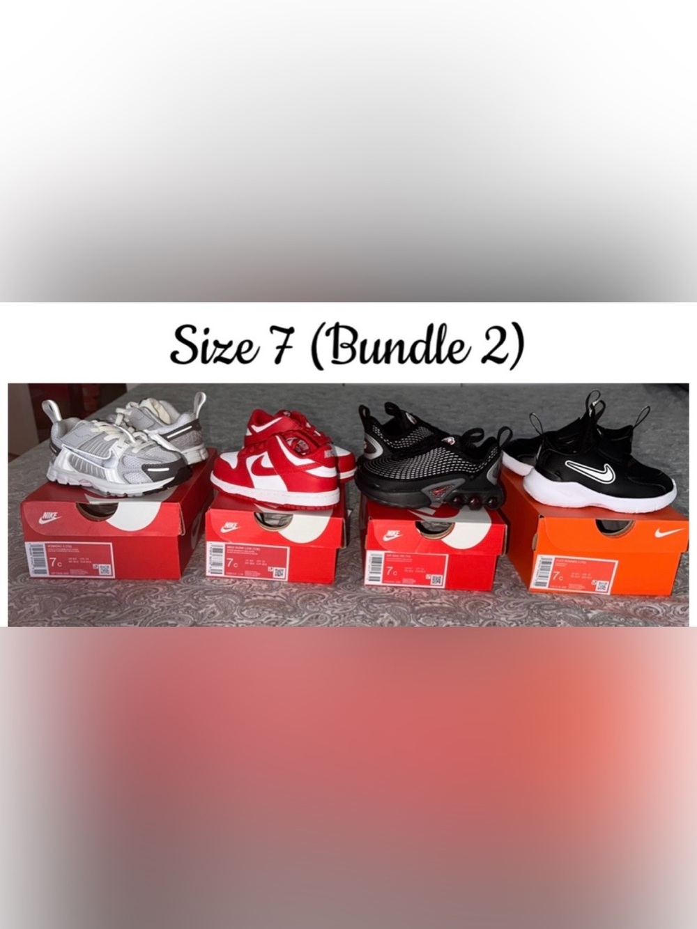Nike Toddler Sneakers Bundle- Size 6 And Size 7. Can Be Unisex - Picture 7 of 11